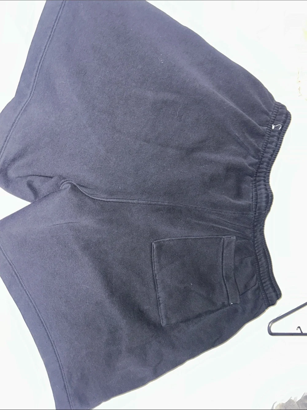 Jordan’s Black Men's Athletic Drawstring Shorts